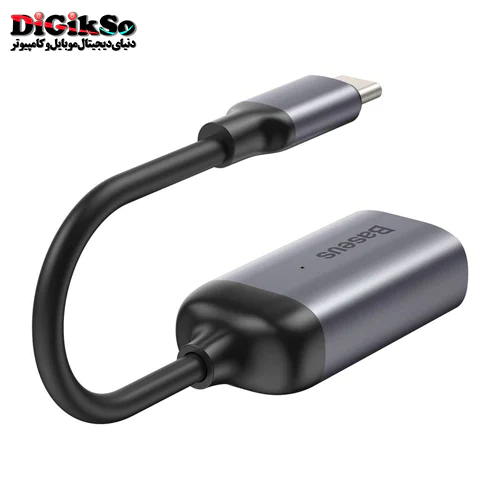مبدل Type-C به VGA باسئوس مدل CAHUB-V0G