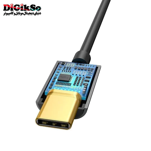 مبدل Type-C به AUX باسئوس مدل CATL54