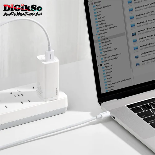 کابل فست شارژ تایپ سی (Type-C) باسئوس مدل CATYS به طول 1 متر