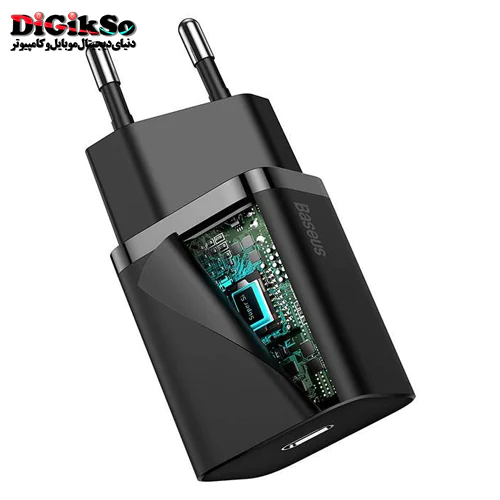 شارژر موبایل دیواری باسئوس مدل CCSUP-B