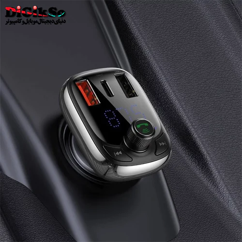 شارژر فندکی و پخش کننده بلوتوث باسئوس مدل CCTM-B01