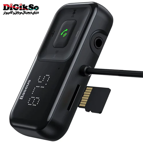 شارژر فندکی و پخش کننده بلوتوث باسئوس مدل CCTM-E01