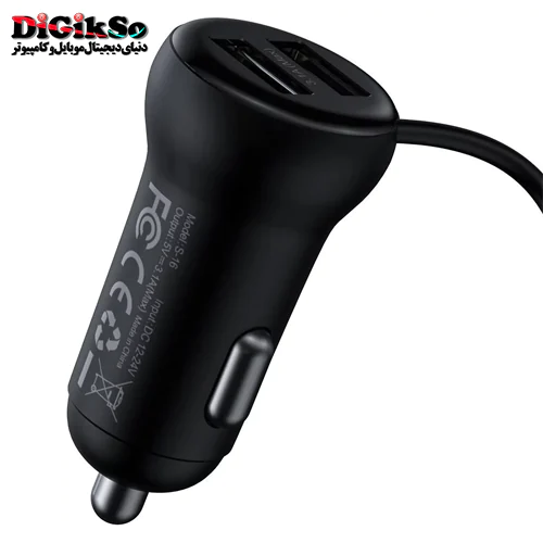 شارژر فندکی و پخش کننده بلوتوث باسئوس مدل CCTM-E01