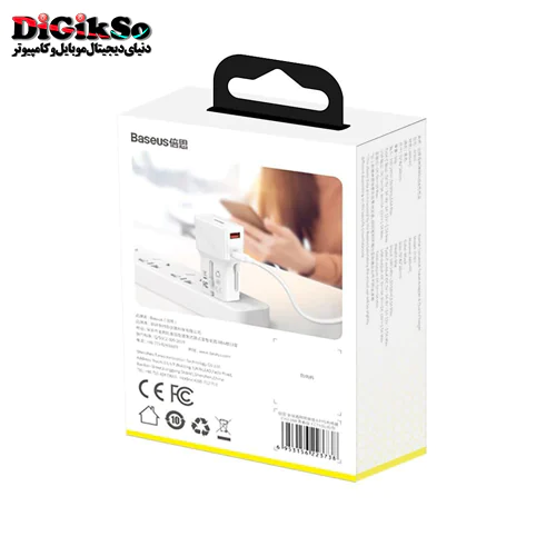 شارژر موبایل دیواری باسئوس مدل Baseus CCTY-02