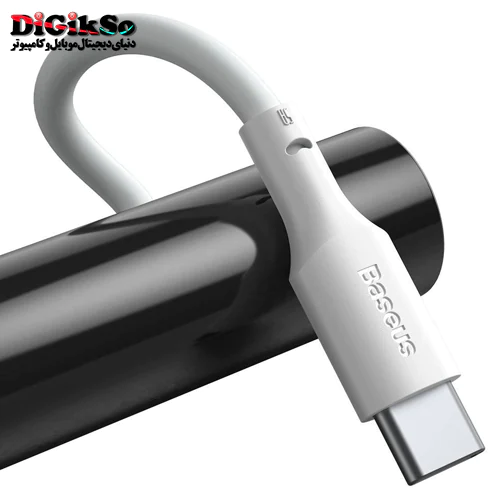 کابل USB به Type-C باسئوس مدل TZCATZJ-02 به طول 1.5 متر پک 2 عددی