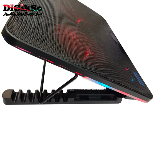 پایه خنک کننده گیمینگ لپ تاپ کول کلد مدل CoolCold F5 دو فن