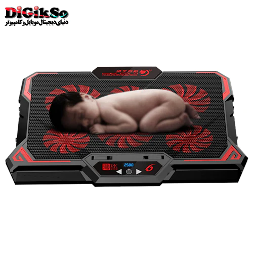 پایه خنک کننده گیمینگ لپ تاپ کول کلد مدل CoolCold K38