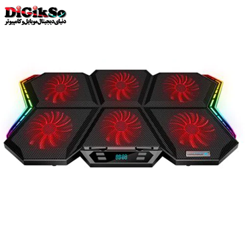 پایه خنک کننده لپ تاپ گیمینگ کول کلد مدل CoolCold K40 RGB