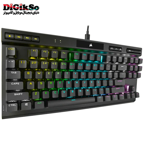 کیبورد گیمینگ مکانیکال کورسیر مدل K70 RGB TKL
