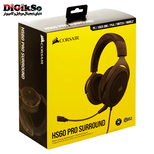 هدست گیمینگ کورسیر مدل HS60 PRO