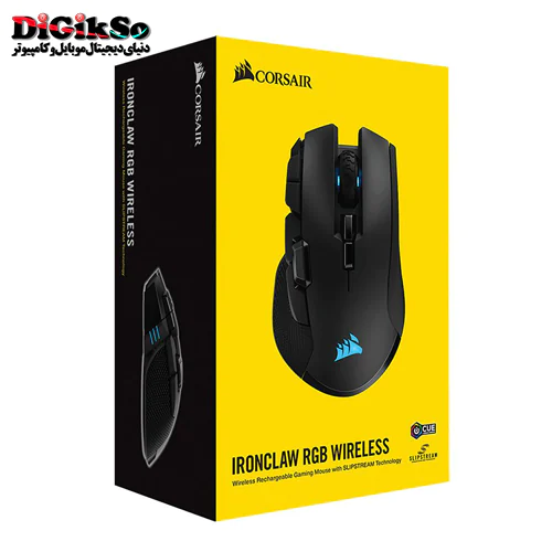 ماوس گیمینگ بی سیم کورسیر مدل IRONCLAW RGB