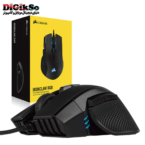 ماوس گیمینگ با سیم کورسیر مدل Corsair IRONCLAW RGB