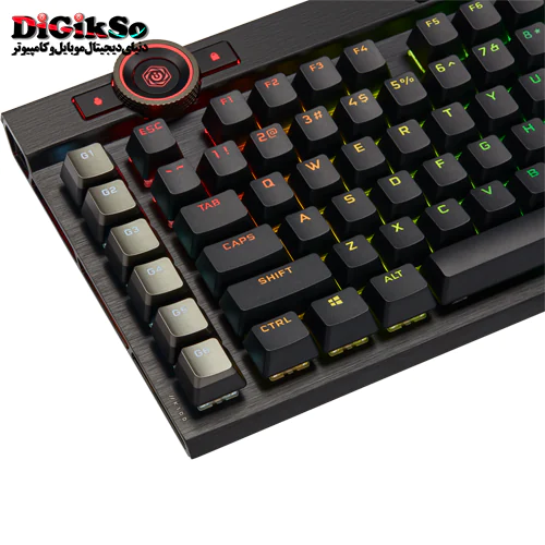 کیبورد گیمینگ مکانیکال کورسیر مدل K100 RGB