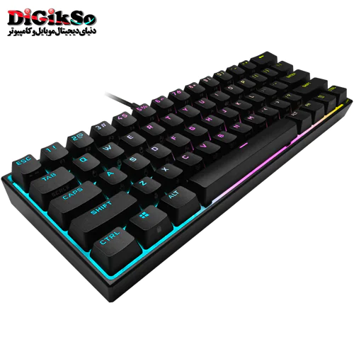 کیبورد گیمینگ مکانیکال کورسیر مدل K65 RGB Mini