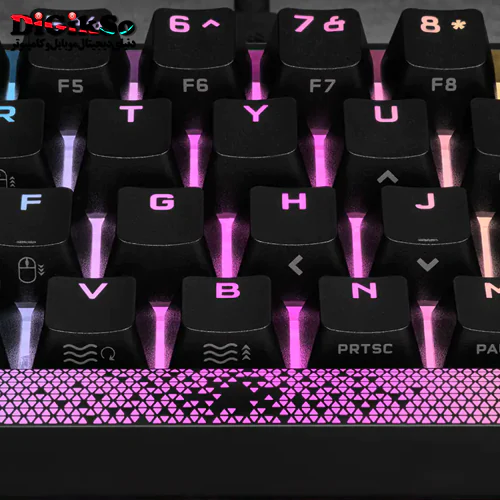 کیبورد گیمینگ مکانیکال کورسیر مدل K65 RGB Mini