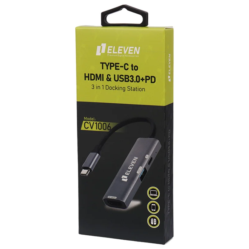 هاب چند کار ایلون مدل Eleven CV1006