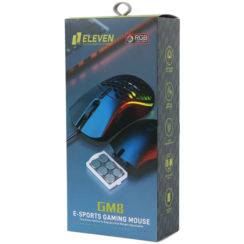 موس گیمینگ ایلون مدل Eleven GM8
