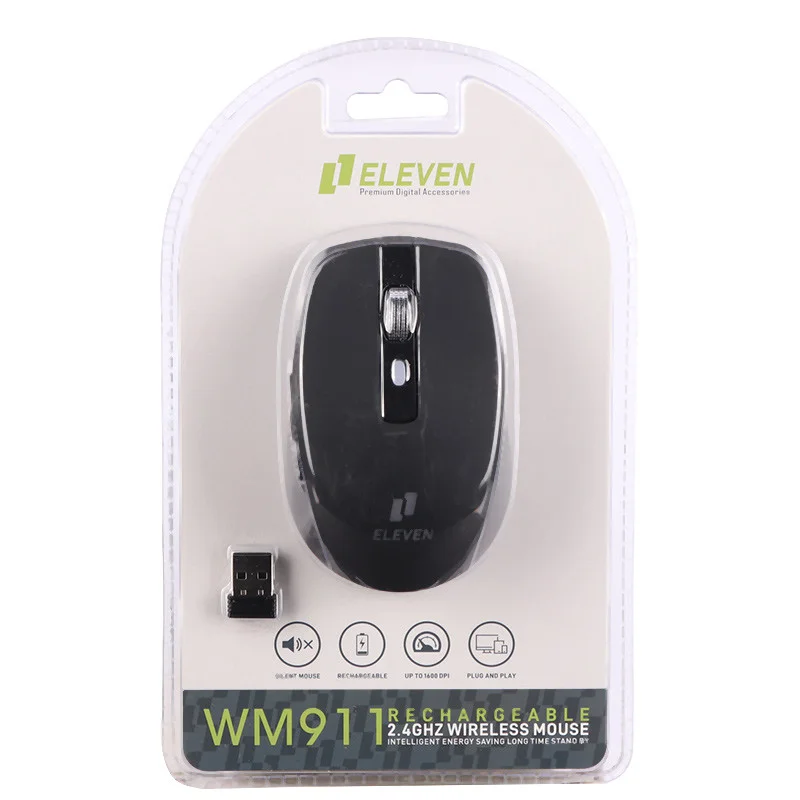 موس بی سیم ایلون مدل Eleven WM911