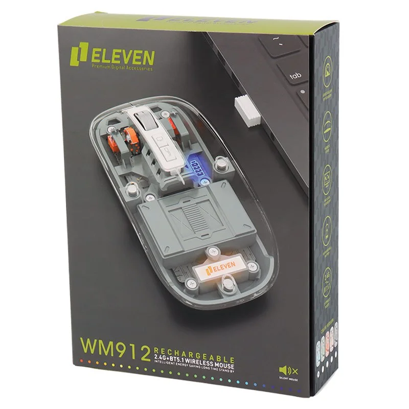 موس بی سیم ایلون مدل Eleven WM912