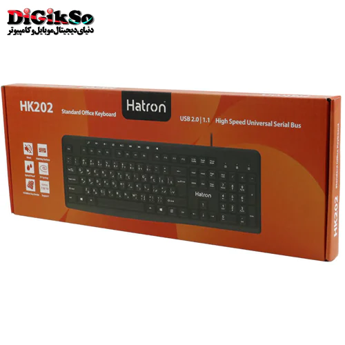 کیبورد هترون مدل HK202