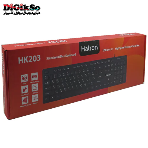 کیبورد هترون مدل HK203