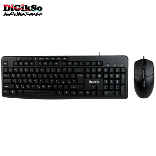 کیبورد و ماوس هترون مدل HKC221