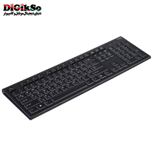 کیبورد و ماوس بی سیم هترون مدل HKCW130