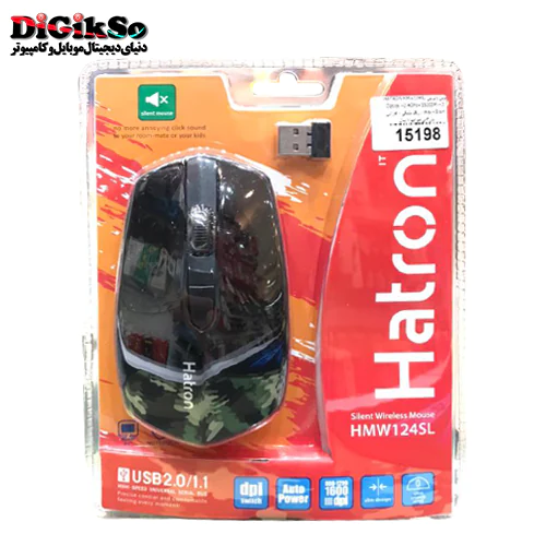 ماوس بی سیم Silent هترون مدل Hatron HMW124SL