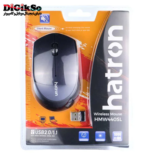 ماوس بی سیم هترون مدل HMW440SL