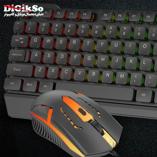 کیبورد و موس گیمینگ هویت مدل Havit HV-KB511CM