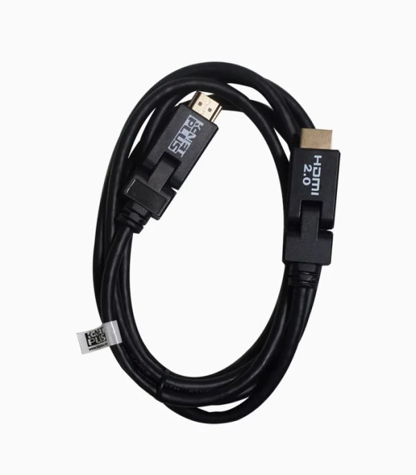 کابل HDMI با قابلیت چرخش ۹۰ درجه کی نت پلاس ۱٫۸ متری مدل KP-CHR2018