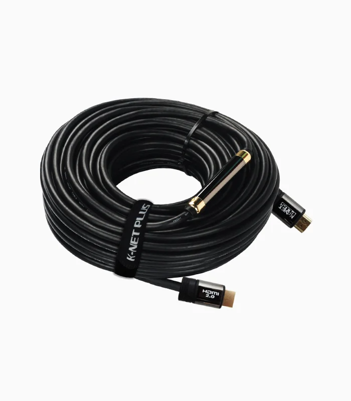 کابل HDMI V2.0 کی نت پلاس ۴۰ متری مدل KP-CH20400