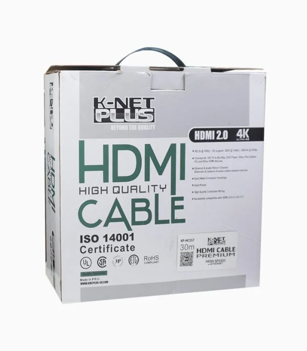 کابل ۲.۰ HDMI کی نت پلاس ۳۰ متری مدل KP-CH20300