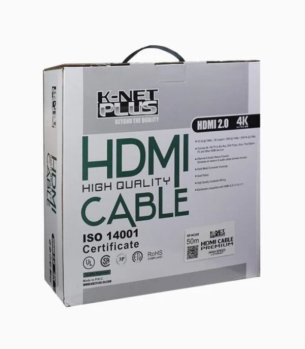 کابل ۲.۰ HDMI کی نت پلاس ۵۰ متری مدل KP-CH20500