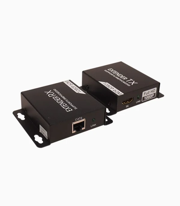 اکستندر HDMI کی نت مدل K-EXHD0060 تا ۶۰ متر با کابل شبکه
