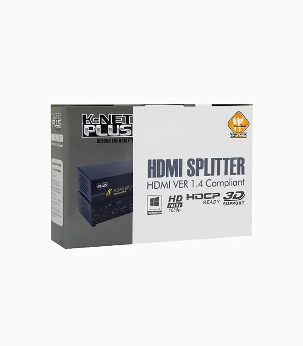 اسپلیتر ۴ پورت HDMI کی نت پلاس مدل KP-SPHD1404