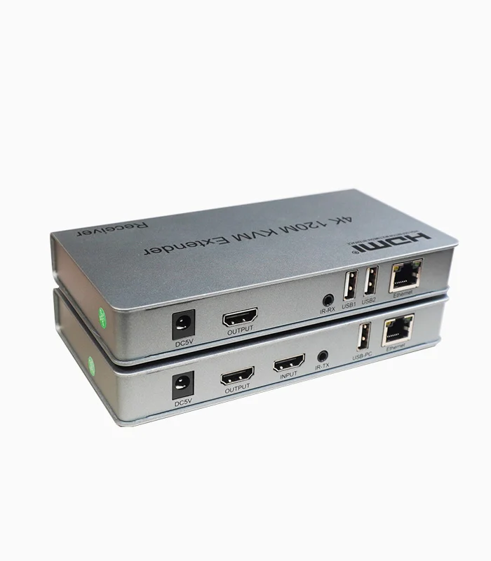 سوئیچ کی وی ام اکستندر HDMI تا 120 متر کی نت مدل KE7120