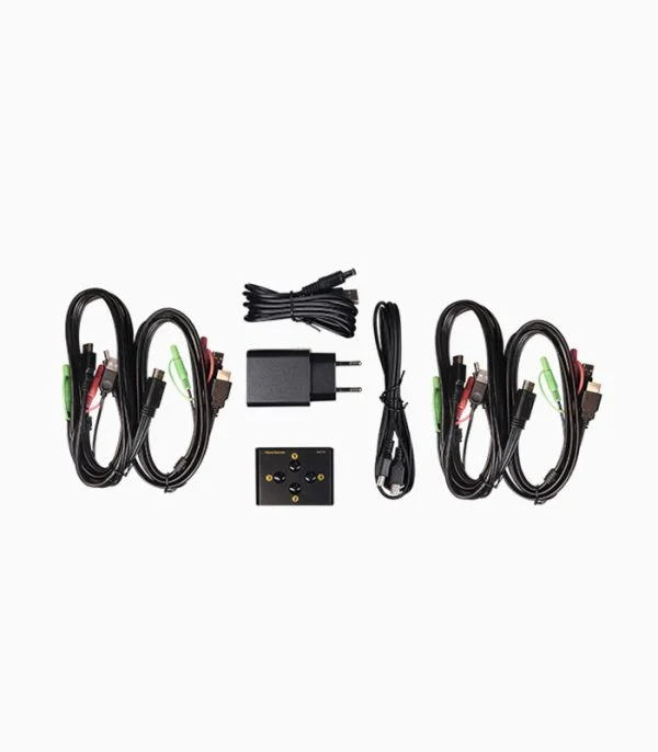 سوئیچ کی وی ام ۴ پورت HDMI کی نت پلاس مدل KP-SWKH404