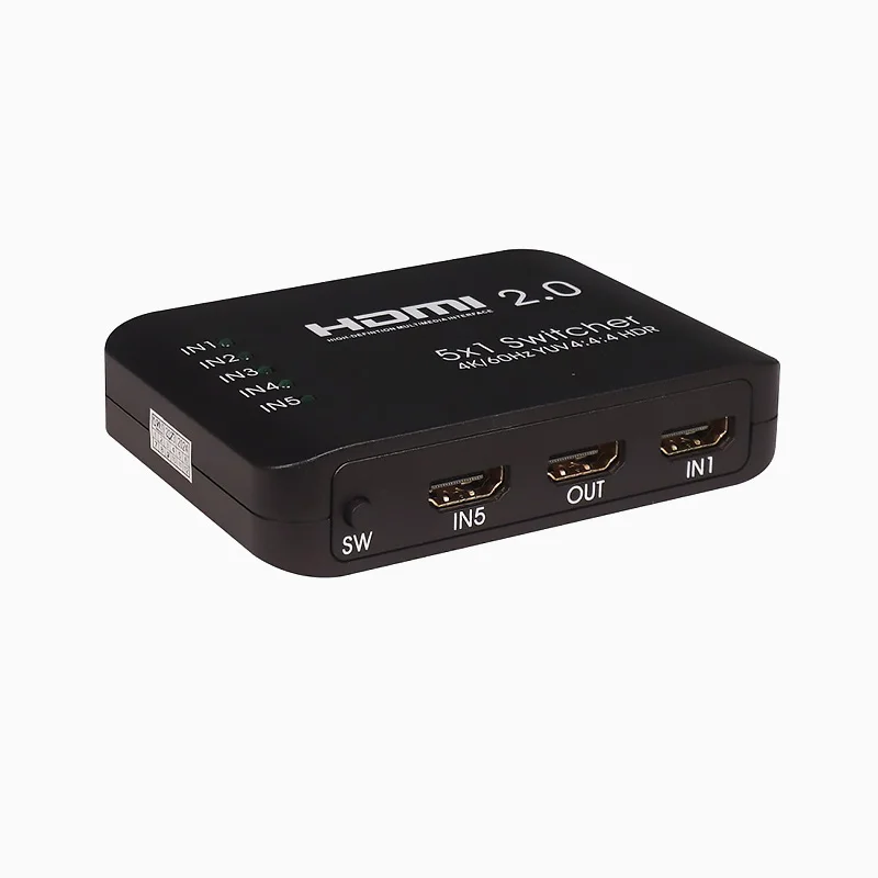 سوئیچ ۵ پورت HDMI کی نت پلاس مدل KP-SWHD2005 با ریموت کنترل