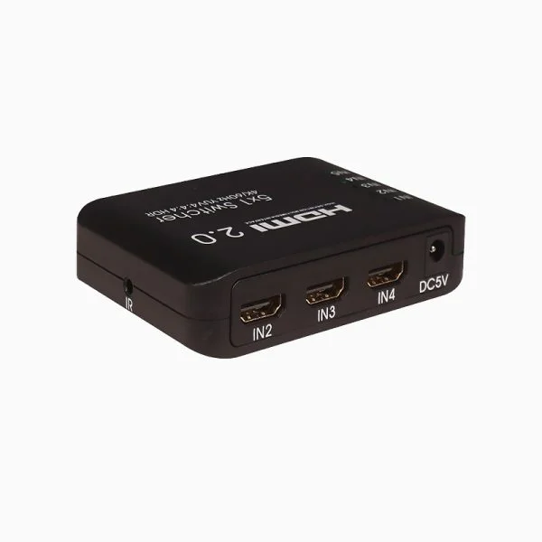 سوئیچ ۵ پورت HDMI کی نت پلاس مدل KP-SWHD2005 با ریموت کنترل