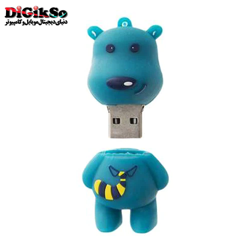 فلش عروسکی 32 گیگ طرح خرس آبی مدل Blue Bear BE-16
