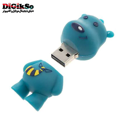 فلش عروسکی 32 گیگ طرح خرس آبی مدل Blue Bear BE-16