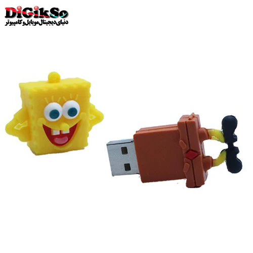 فلش عروسکی 32 گیگ طرح باب اسفنجی مدل Sponge Bob BB-10