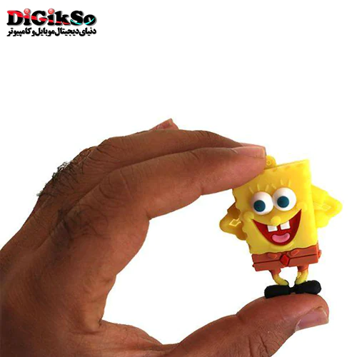 فلش عروسکی 32 گیگ طرح باب اسفنجی مدل Sponge Bob BB-10