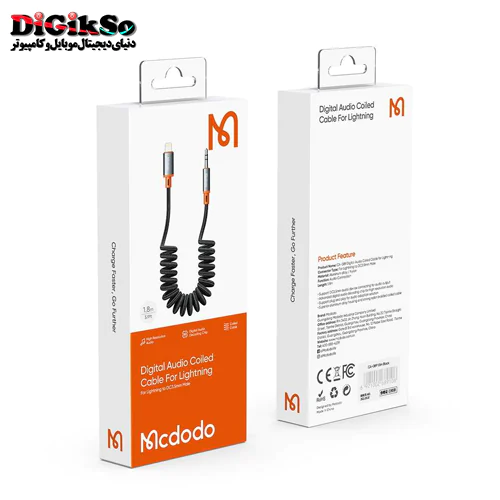 کابل تبدیل لایتنینگ به جک 3.5 میلی‌متری مک دودو مدل CA-0890