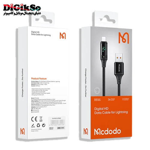 کابل لایتنینگ به USB مک دودو مدل CA-1060 به طول 1.2 متر