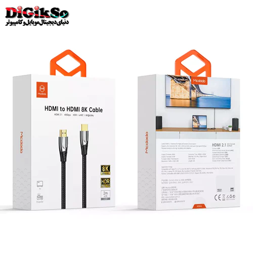 کابل HDMI 2.1 مک دودو مدل CA-8430 به طول 2 متر