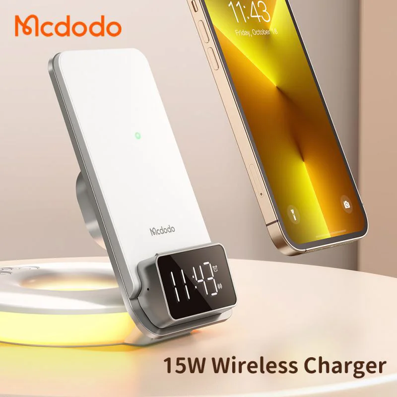 شارژر بی سیم و چراغ رومیزی مک دودو مدل Mcdodo CH-1610