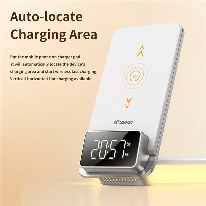 شارژر بی سیم و چراغ رومیزی مک دودو مدل Mcdodo CH-1610
