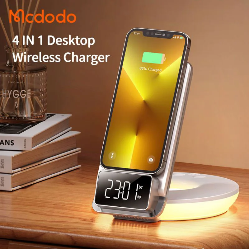 شارژر بی سیم و چراغ رومیزی مک دودو مدل Mcdodo CH-1610